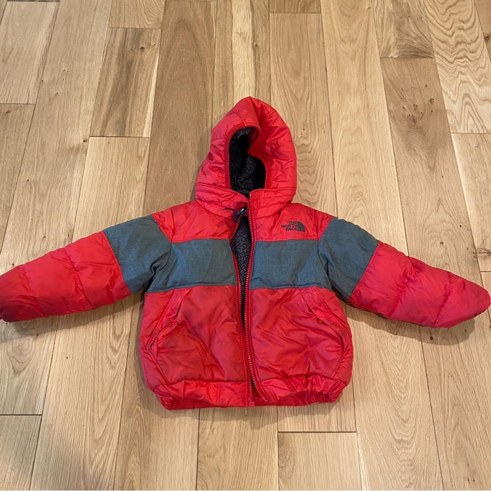NorthFace Fleece Puffer Jacket size 2T